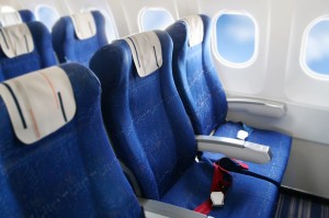 Airplane seats are often installed with hook and loop.